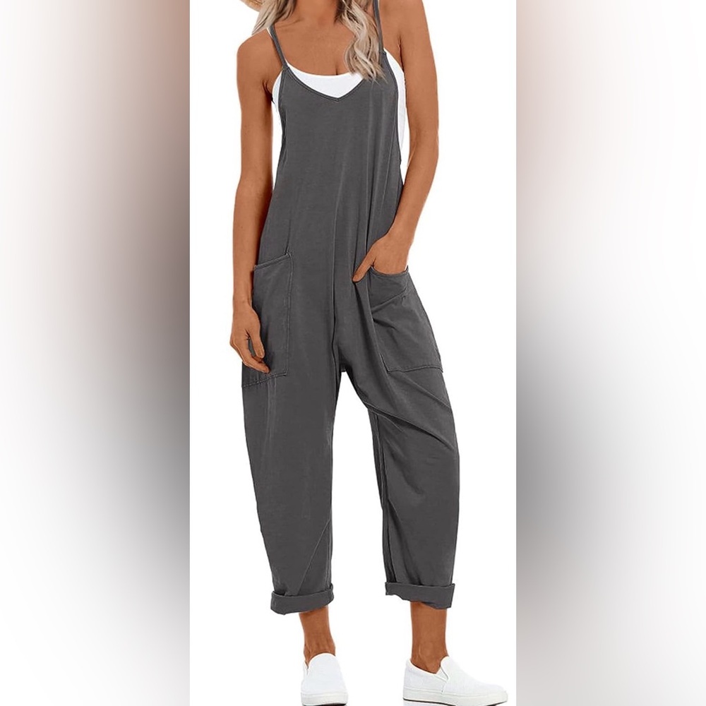 Women's Gray Jumpsuit